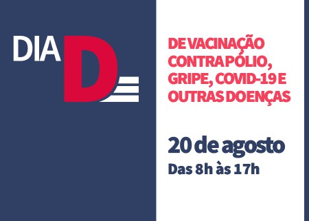 Blumenau terá dia "D" de vacinação contra poliomielite e outras doenças neste sábado, dia 20
