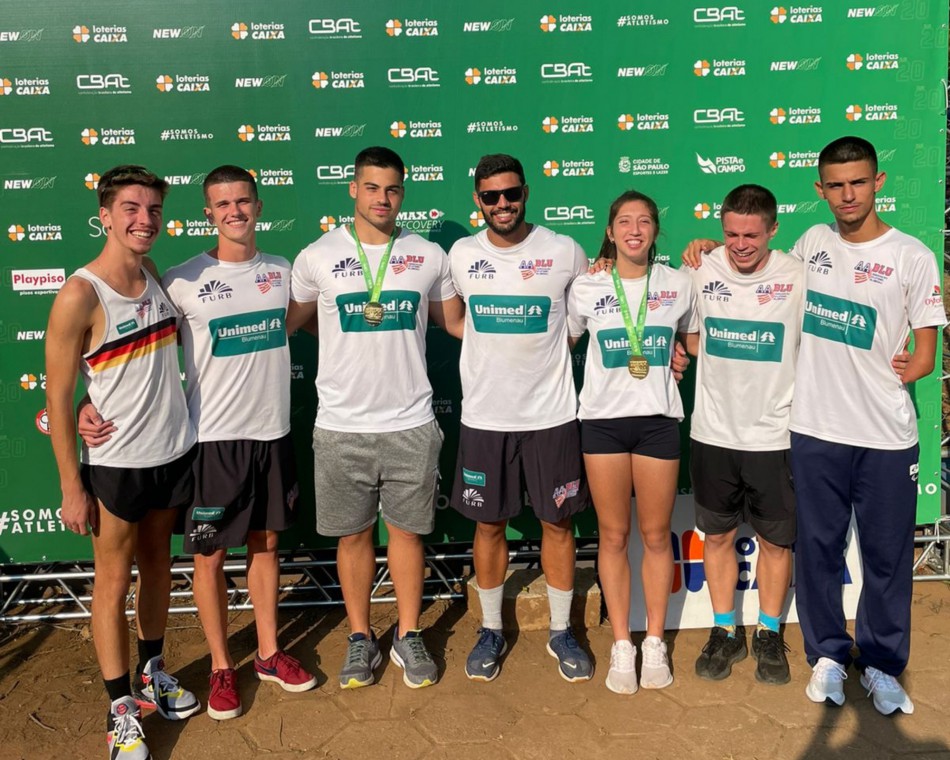 Equipe de atletismo da AABLU/ SME Blumenau conquista resultados expressivos no Campeonato Brasileiro de Atletismo Sub-20