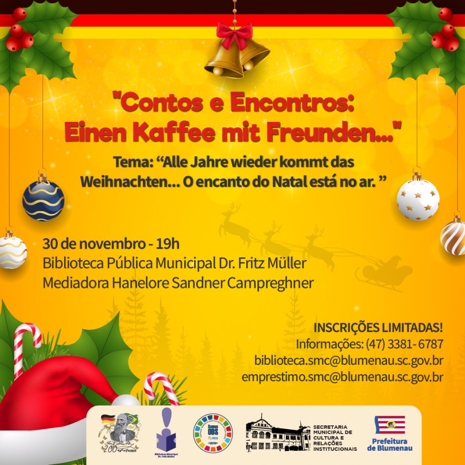 "Contos e Encontros" encerra ano no dia 30 de novembro