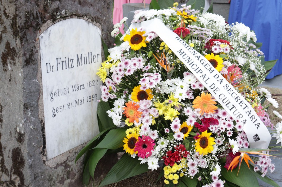 Cultura homenageia Dr. Fritz Müller nos 200 anos da imigração alemã