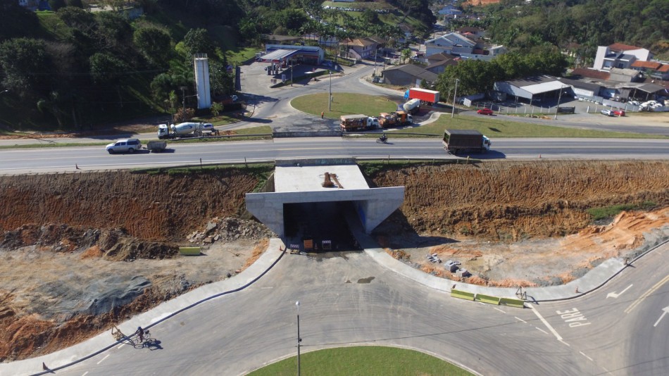Linhas 603 e 601 têm itinerário alterado por conta das obras na BR-470