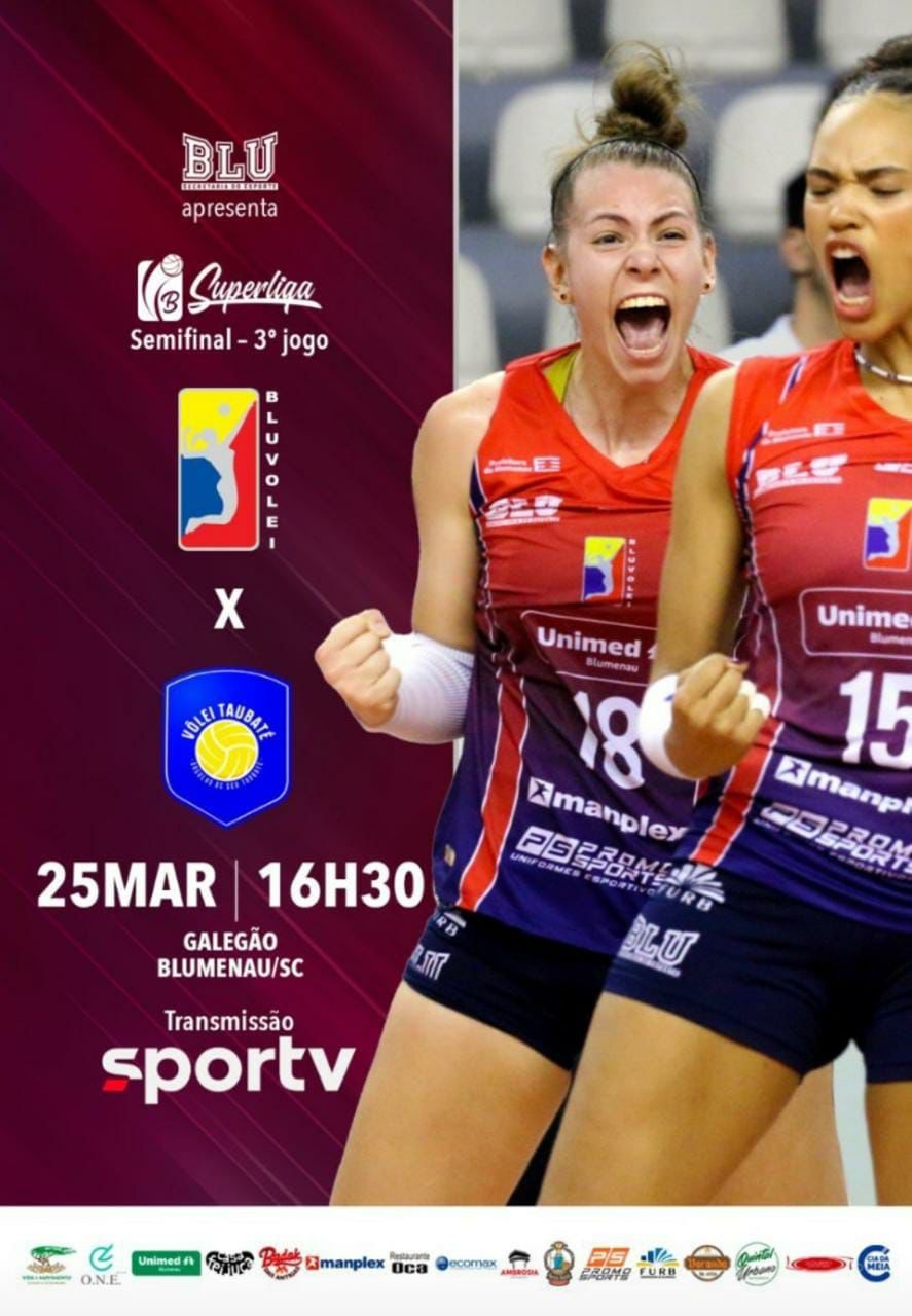 Bluvolei decide neste sábado o acesso a Superliga A de vôlei feminin