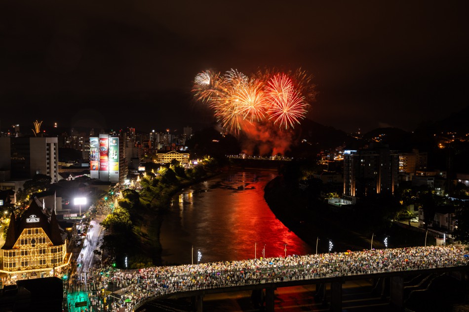 Confira como  será o Réveillon em Blumenau
