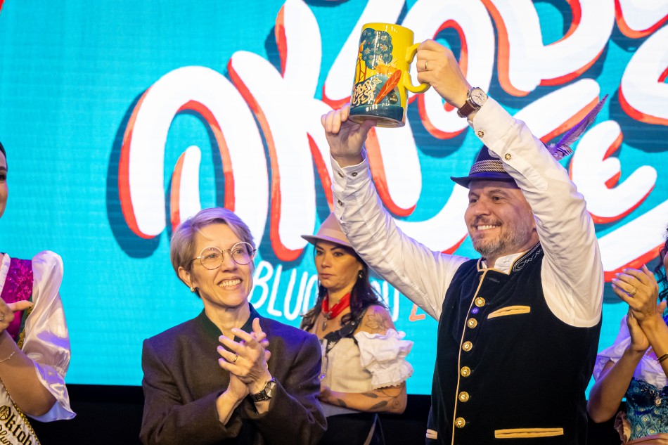 Blumenau inicia contagem regressiva para a 40ª Oktoberfest com novidades, atrações e retorno do Galegão