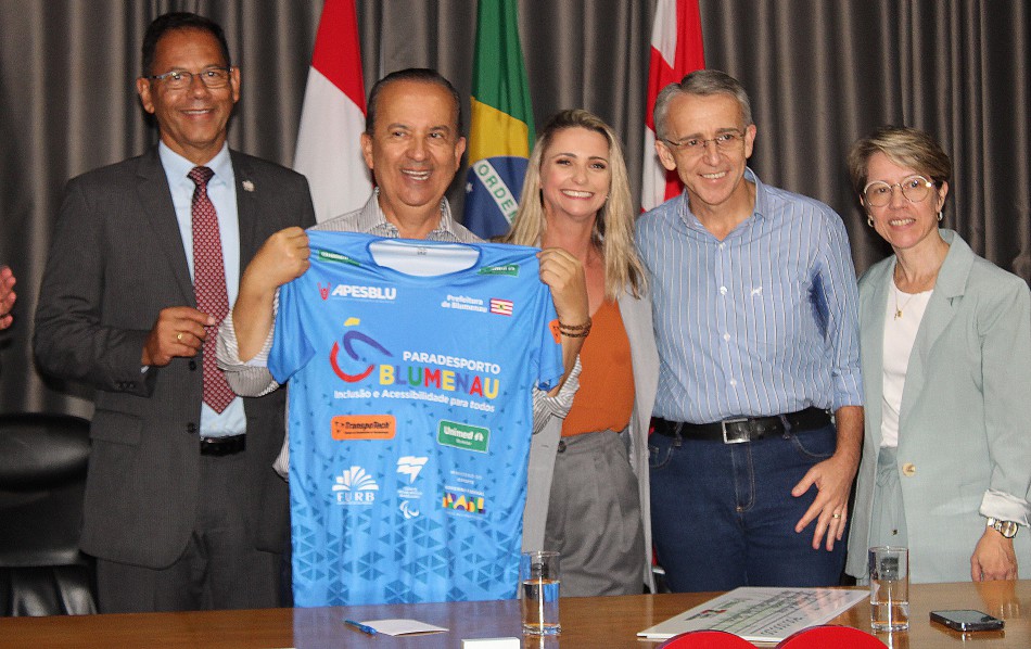 Blumenau é escolhida como sede das etapas estaduais do Jesc e do Parajasc em 2024