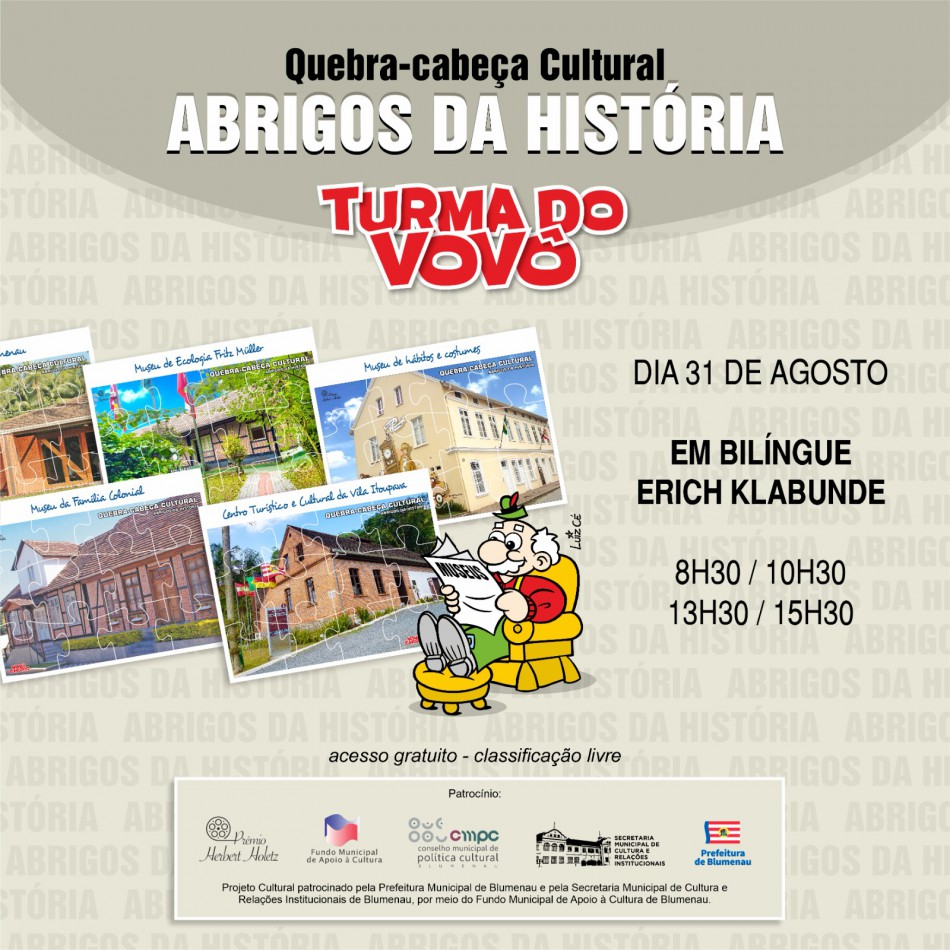 Projeto "Abrigos da História" leva patrimônio cultural a estudantes