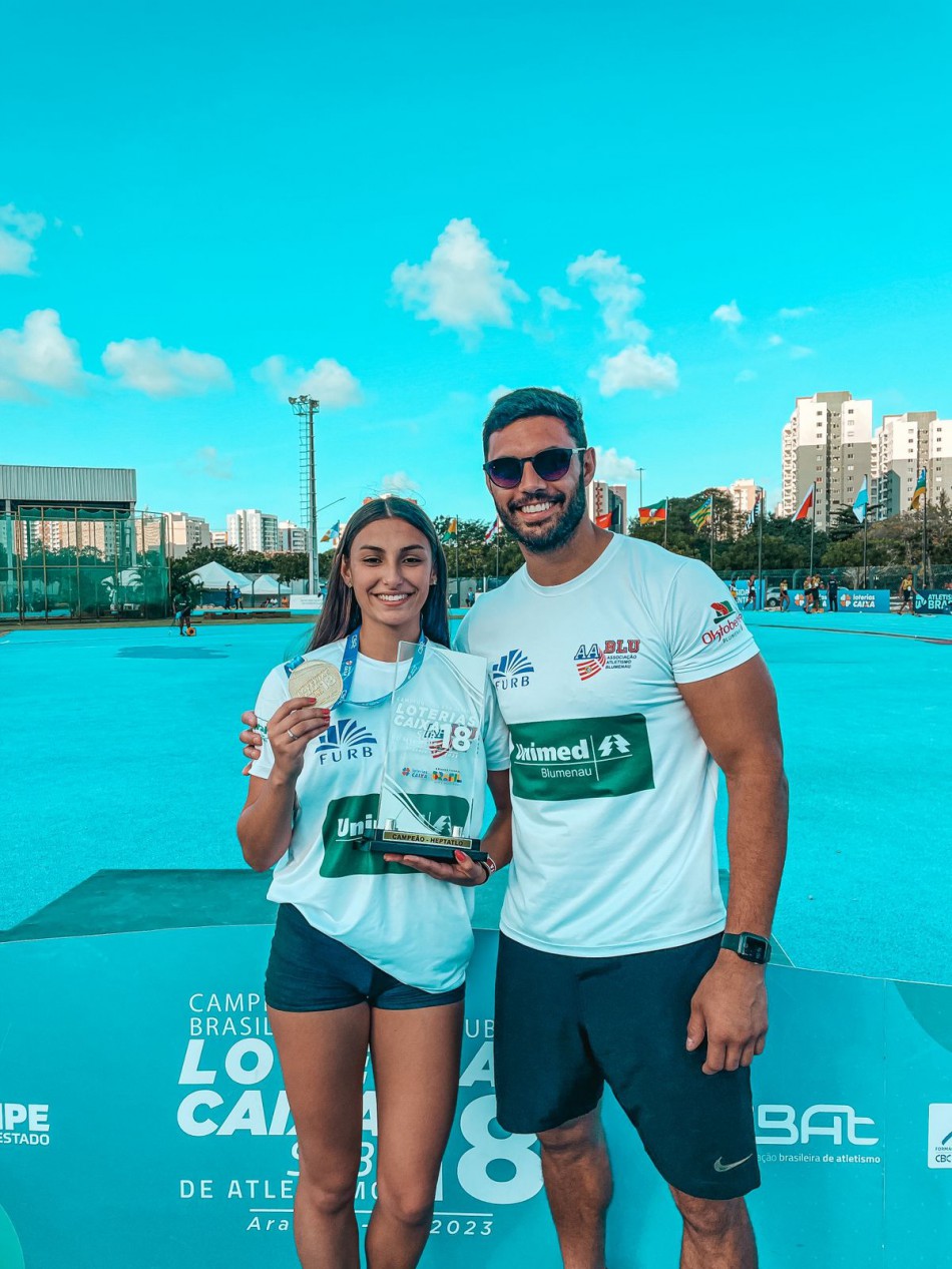 Thaynara Alves é medalha de ouro no Campeonato Brasileiro sub-18 de Heptatlo