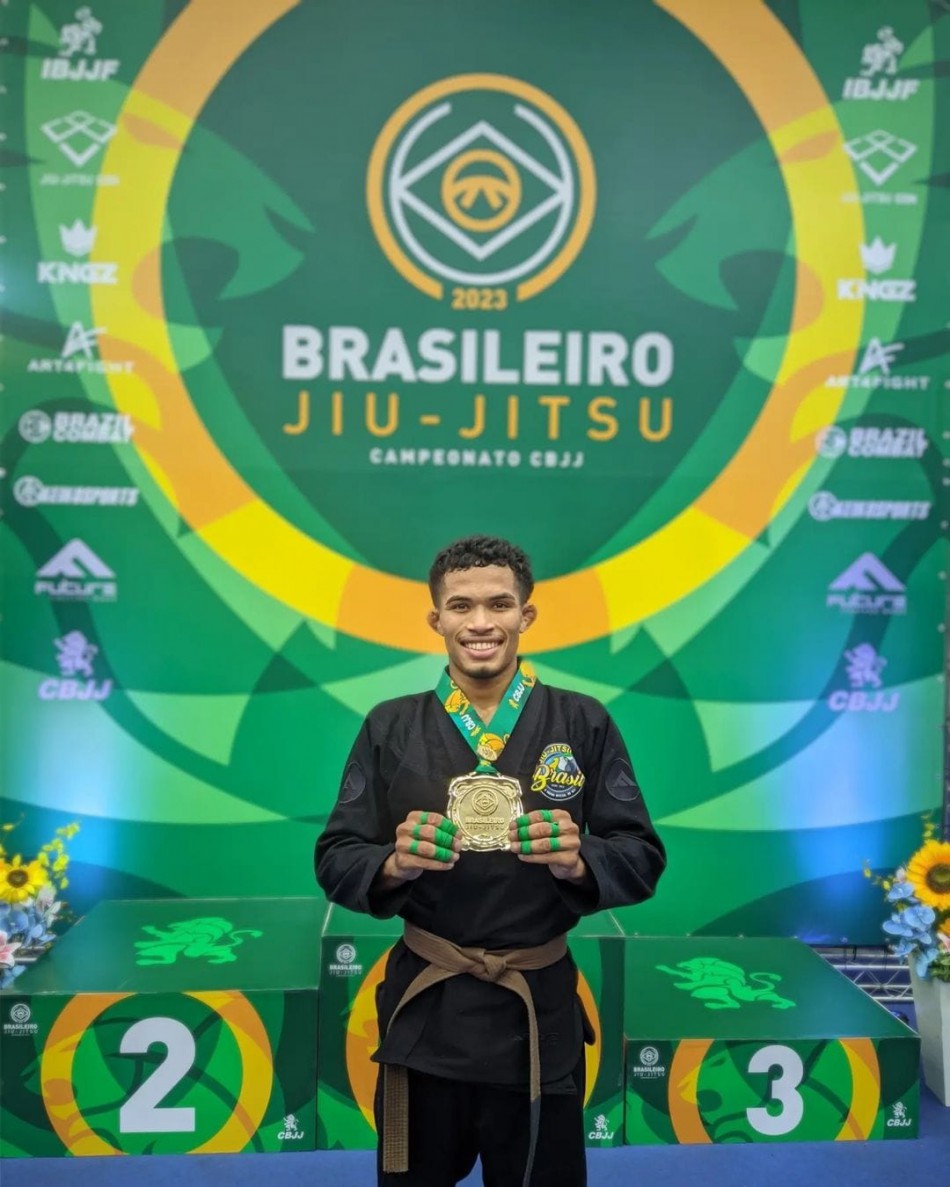 Atleta de Jiu-Jitsu de Blumenau é campeão brasileiro em Barueri