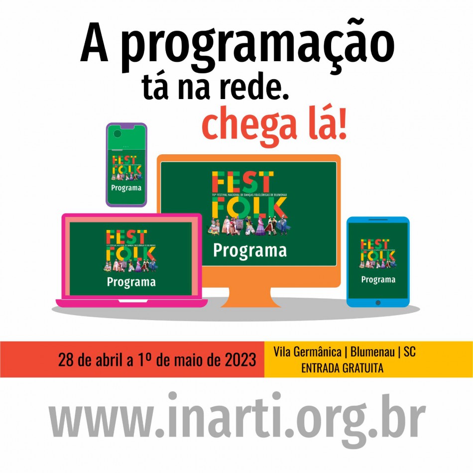 Danças do Festfolk embalam palcos da cidade a partir do dia 28