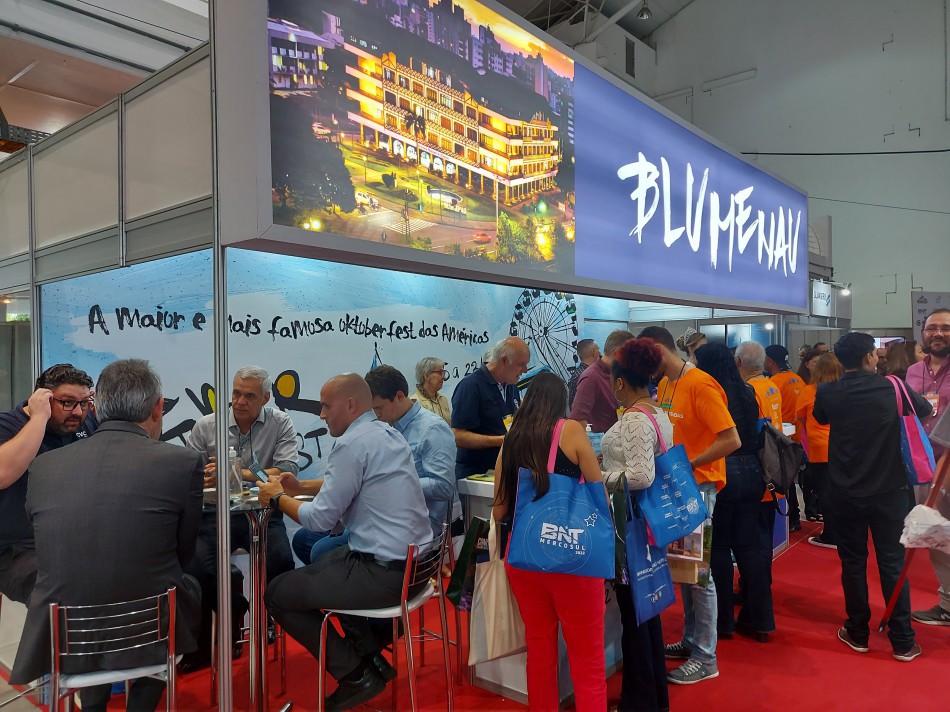 Após WTM, Blumenau participa da Feira BNT Mercosul