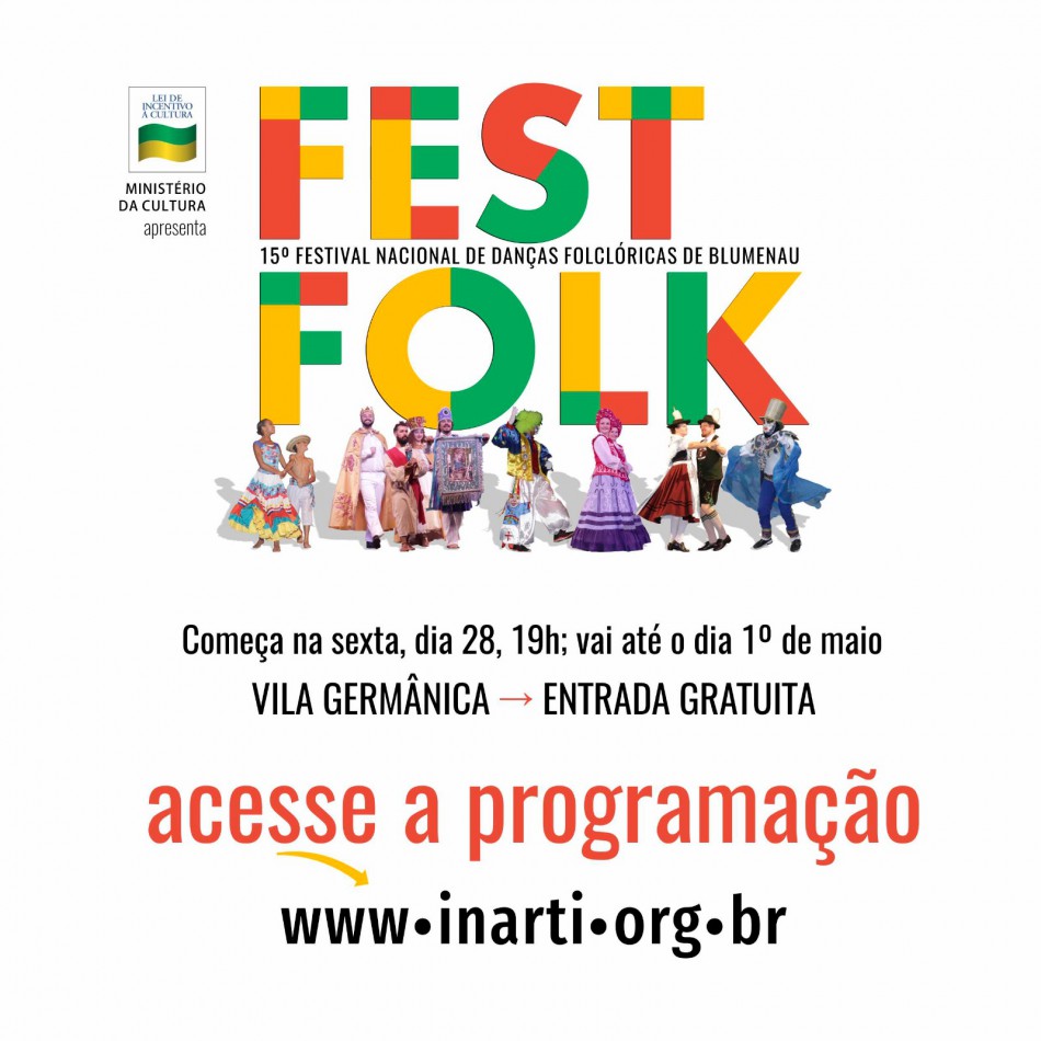15º Festfolk embala a cidade até segunda-feira