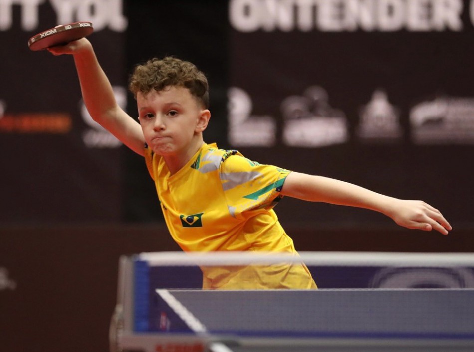 Atleta de Blumenau vai defender o Brasil no Campeonato Pan-Americano de tênis de mesa