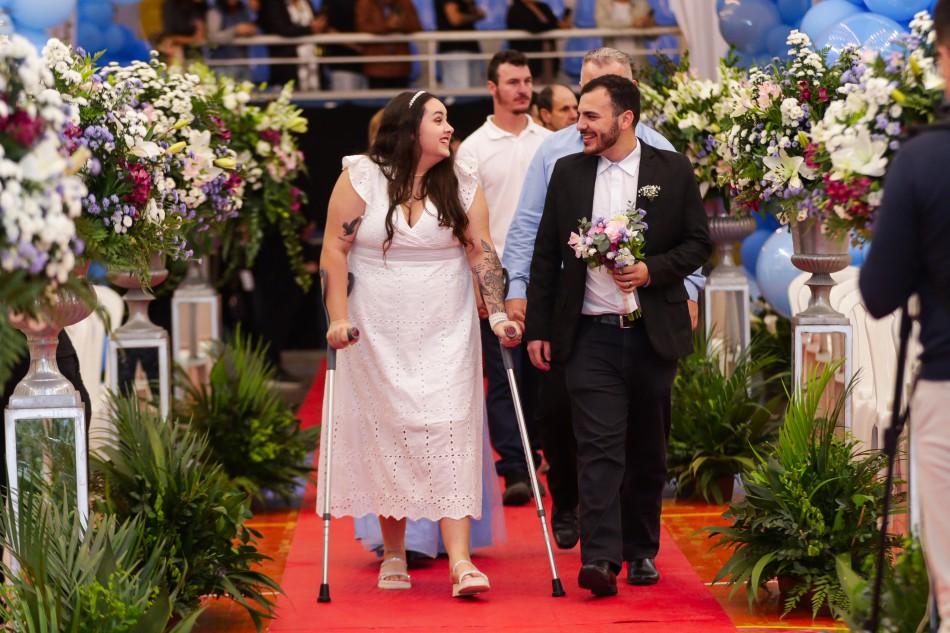 Casamento Coletivo oficializa 250 novos casais em Blumenau
