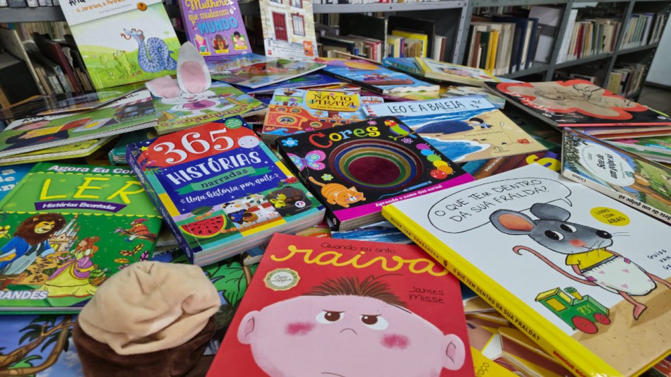 Semana da Troca de livros arrecada mais de 300 publicações para bebês, crianças e adolescentes
