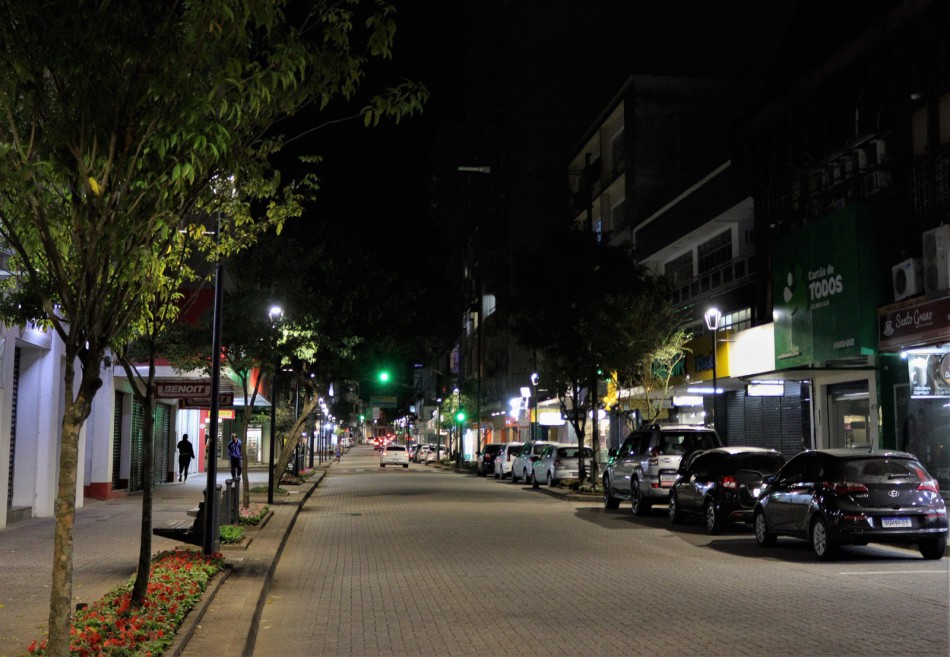 Blumenau inaugura nova iluminação pública da Região Central