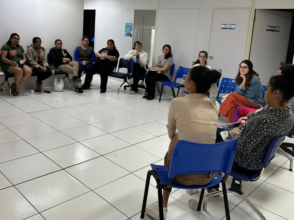 ESF Thamara Katryne Rodrigues promove roda de conversa voltada à saúde mental