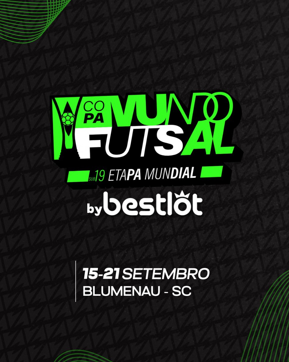 Blumenau sedia Copa do Mundo de Futsal sub-19 com equipes de sete países
