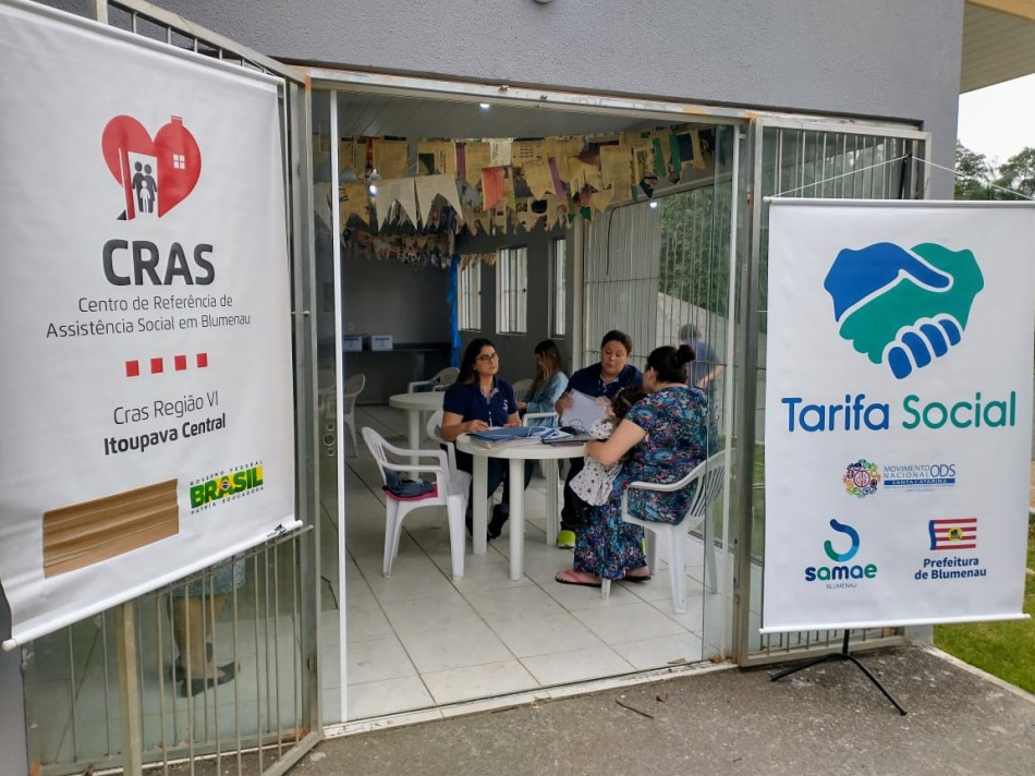 Samae Blumenau insere quase 300 novas famílias no Programa Tarifa Social em 2023