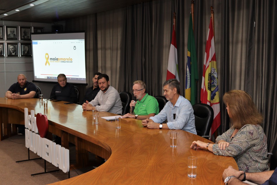 Prefeitura abre oficialmente as ações do Maio Amarelo 2024