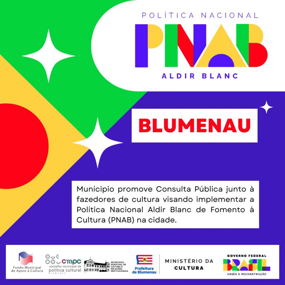 Consulta pública vai embasar Lei Aldir Blanc no município