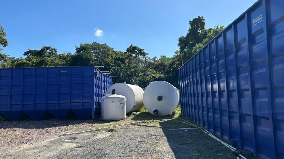 Transporte de módulos da ETA 5 causa impactos no trânsito do bairro Salto do Norte nesta sexta-feira, dia 2