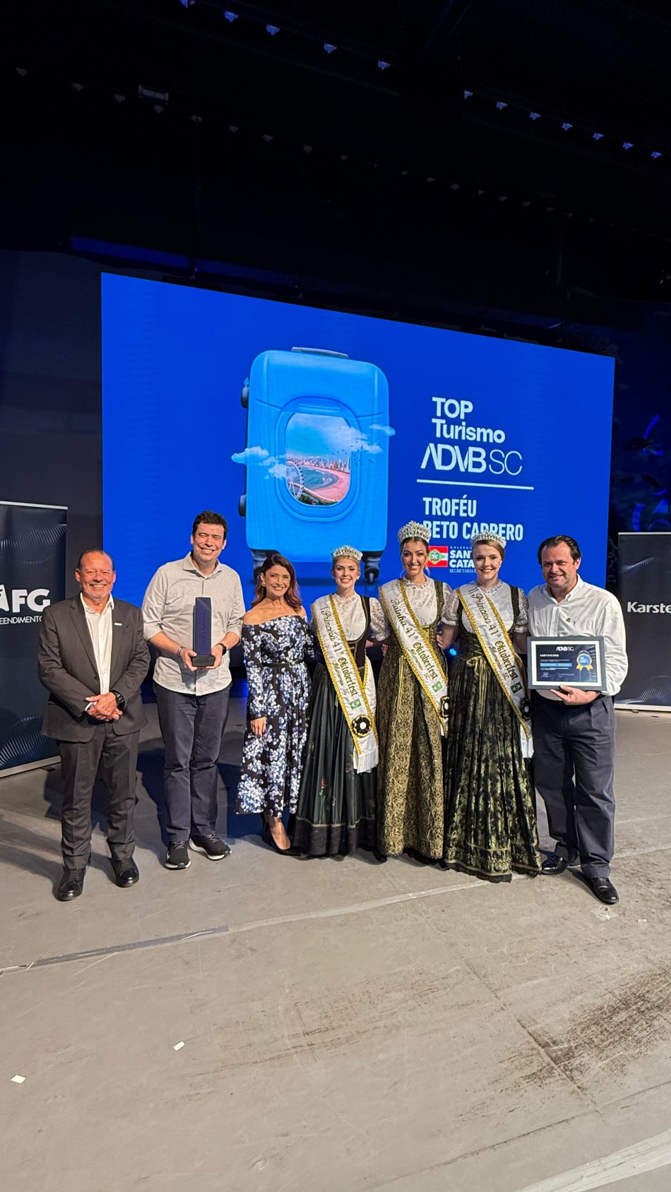 Oktoberfest Blumenau é eleita o melhor evento turístico de Santa Catarina