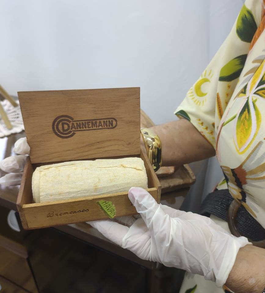 Arquivo Histórico recebe texto escrito em papel higiênico de preso político no final da década de 1930