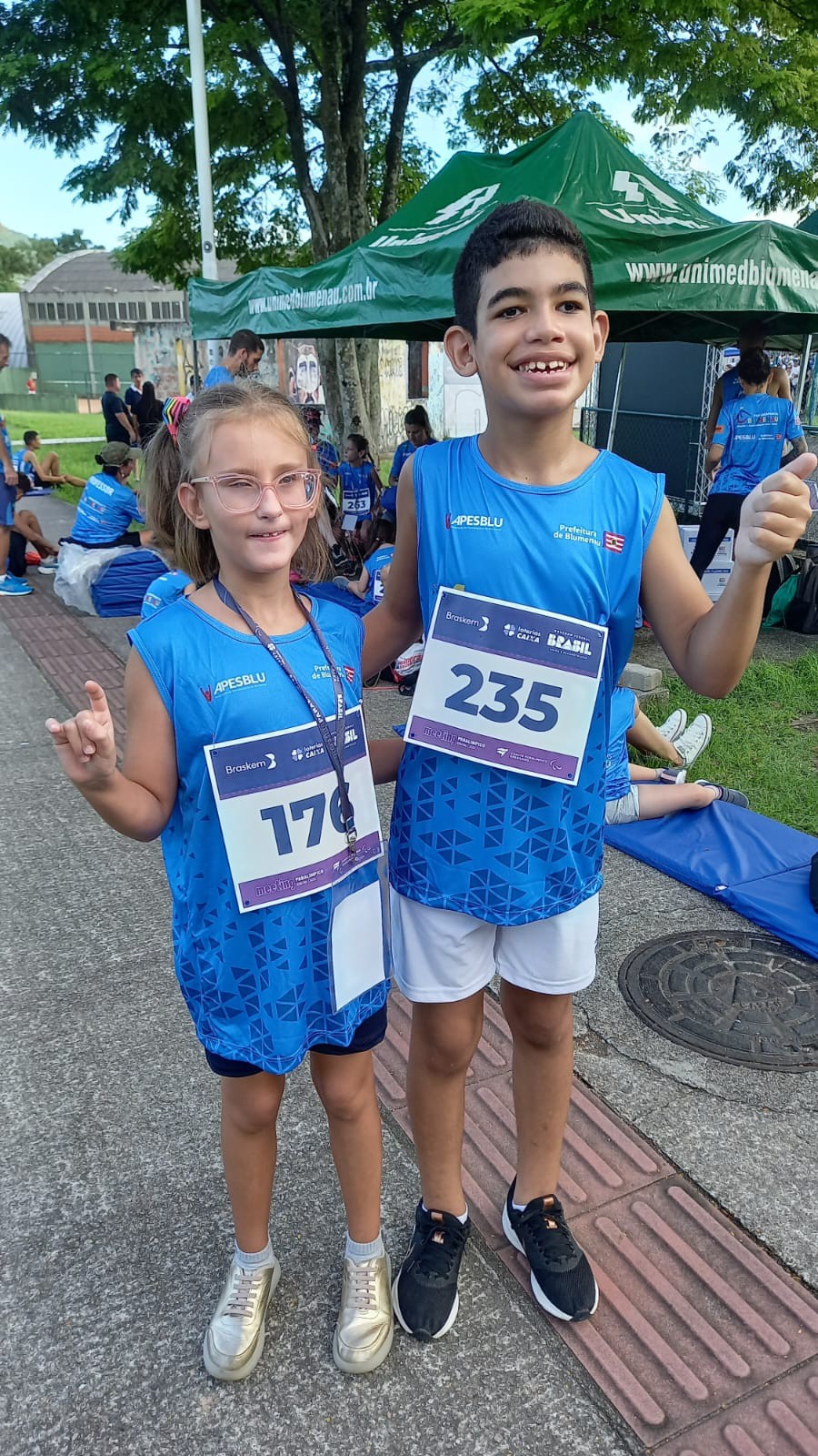 Paratletas conquistam 89 medalhas em competição na cidade de Florianópolis