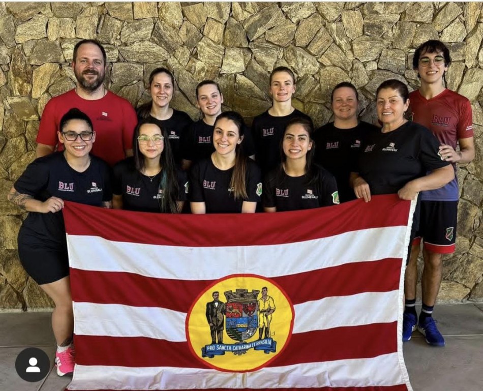 Bolão 16 feminino de Blumenau é vice-campeão da Taça Brasil Clubes