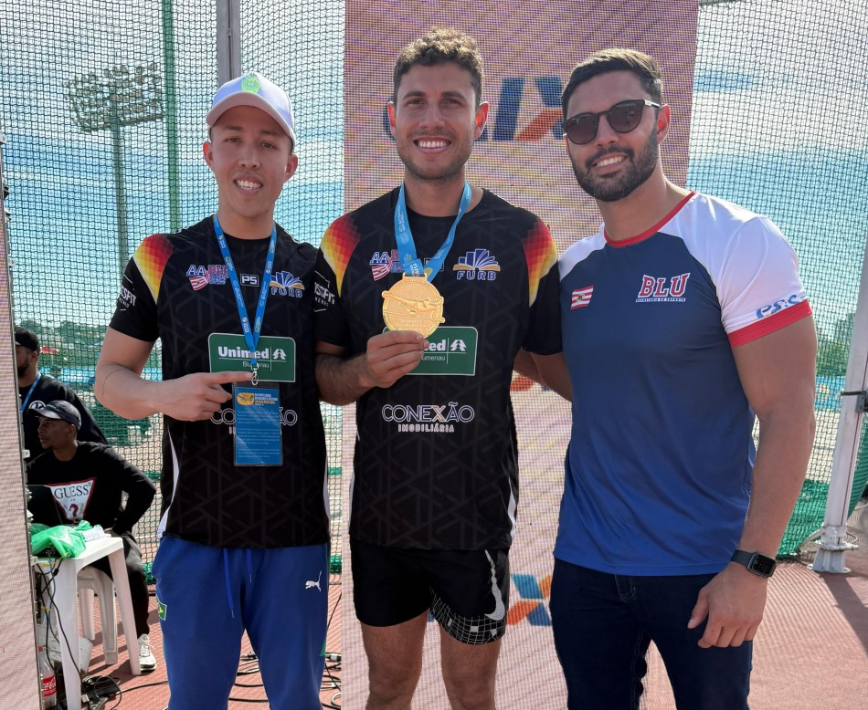 Atletas de Blumenau são medalhistas no Troféu Brasil de Atletismo
