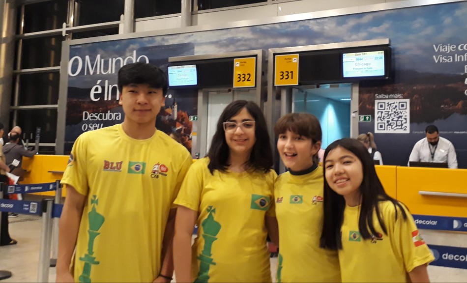 Enxadristas de Blumenau disputam Campeonato Panamericano da Juventude em Chicago
