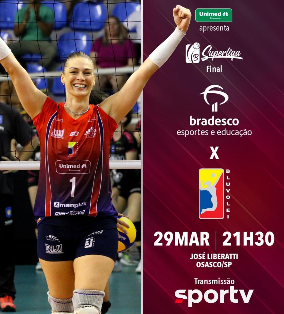 Bluvolei faz final da Superliga B em Osasco, em busca de título inédito