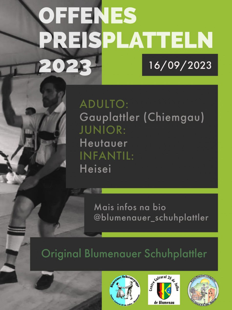 Blumenau promove dança tradicional da Baviera