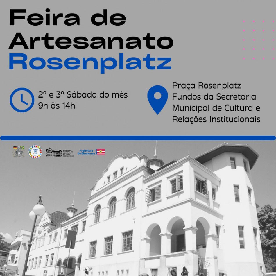 Feira de artesanato deste sábado terá apresentação de coral de idosos