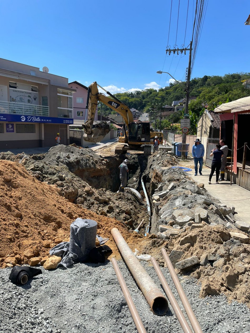 Município reforça importância da obra de macrodrenagem no bairro Velha Central 