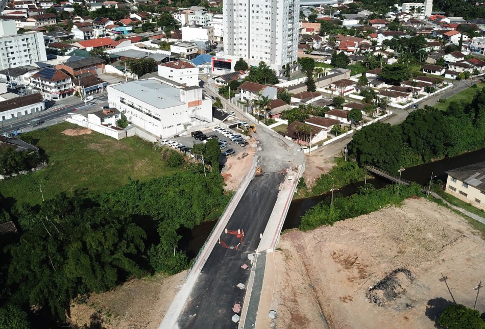 Nova Ponte no Distrito do Garcia se aproxima da reta final dos trabalhos 