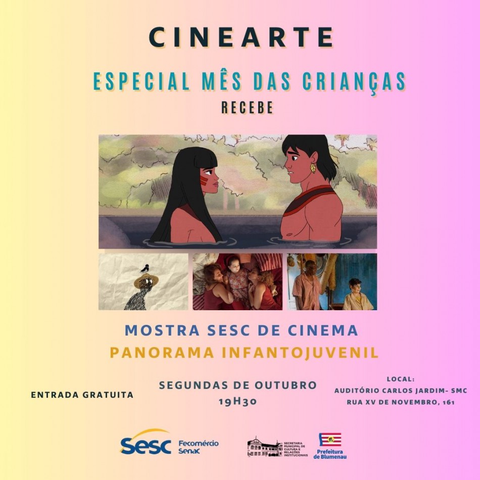 CineArte de outubro é dedicado às crianças