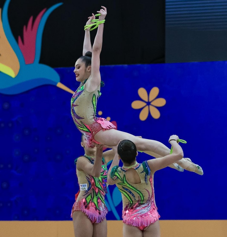 Blumenauense é bicampeã panamericana de Ginástica Rítmica