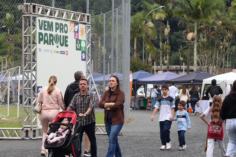 "Vem pro Parque" e Prefeitura nos Bairros movimentam o fim de semana em Blumenau