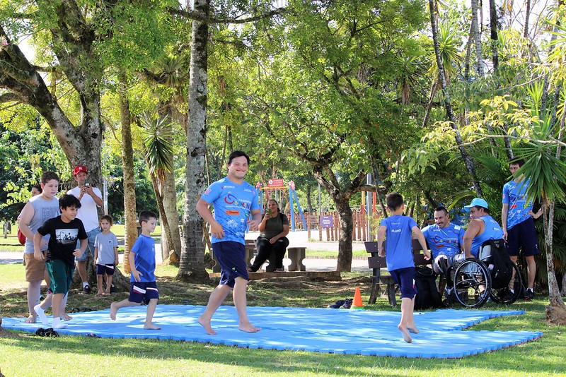 Paradesporto promove tarde de integração e lazer no Parque Ramiro Ruediger