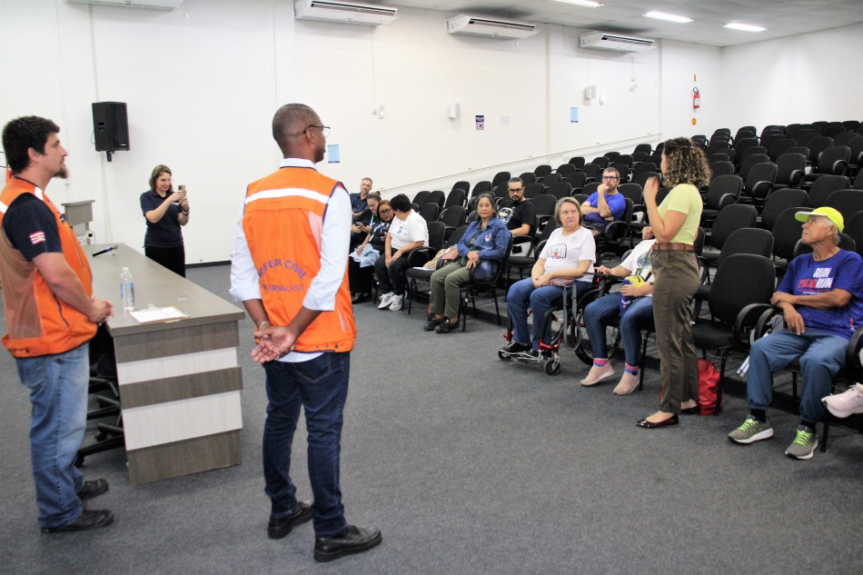 Prefeitura de Blumenau inicia formação da segunda turma de proteção e Defesa Civil para PCD