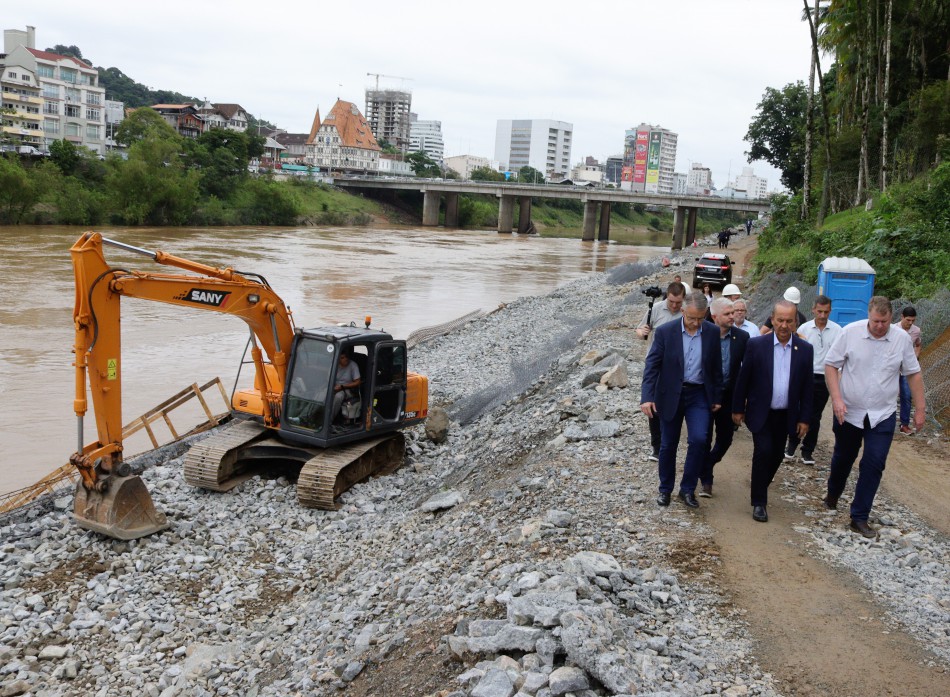 Obra da Margem Esquerda tem 40% do cronograma cumprido até o momento