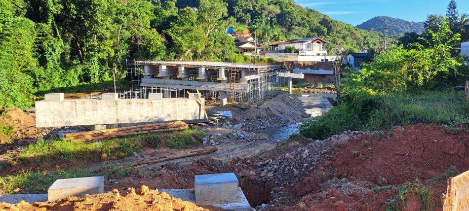 Nova ponte do bairro Progresso vai ampliar mobilidade urbana da Região Sul