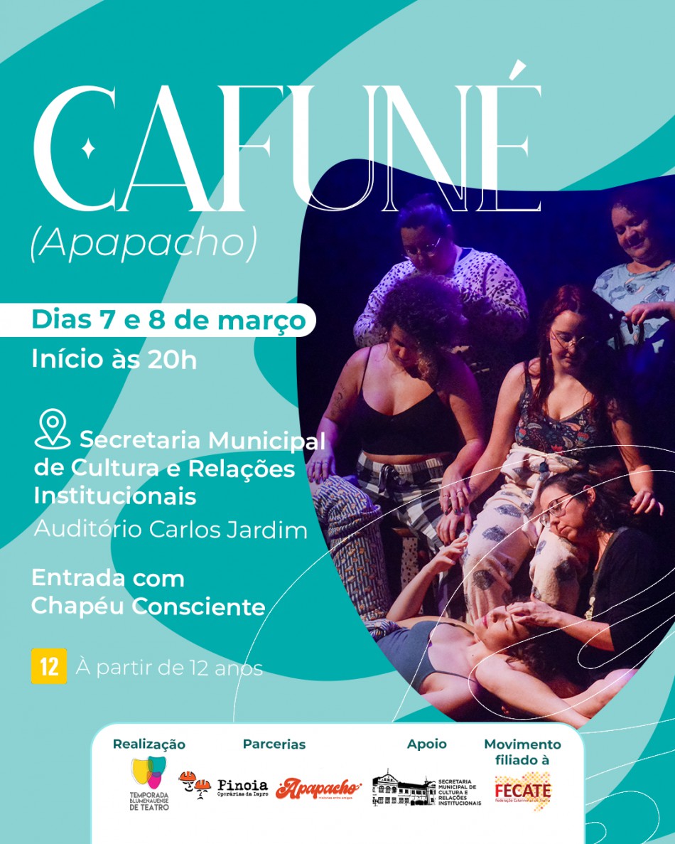 Temporada Blumenauense de Teatro começa no dia 7 de março