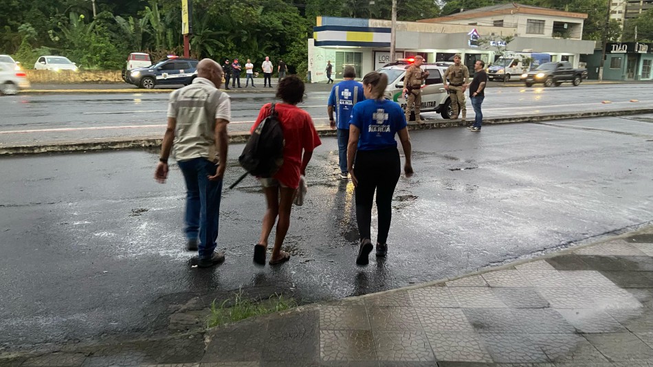 Prefeitura de Blumenau reforça ações de atendimento à população em situação de rua