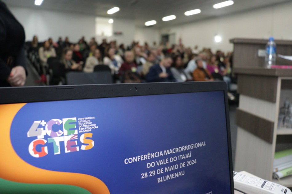 Blumenau sedia 2ª Conferência Macrorregional de Gestão do Trabalho e da Educação na Saúde