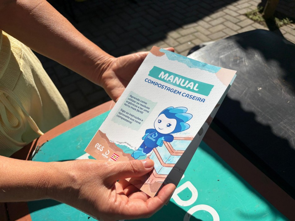 Samae cria manual que ensina a fazer a compostagem caseira