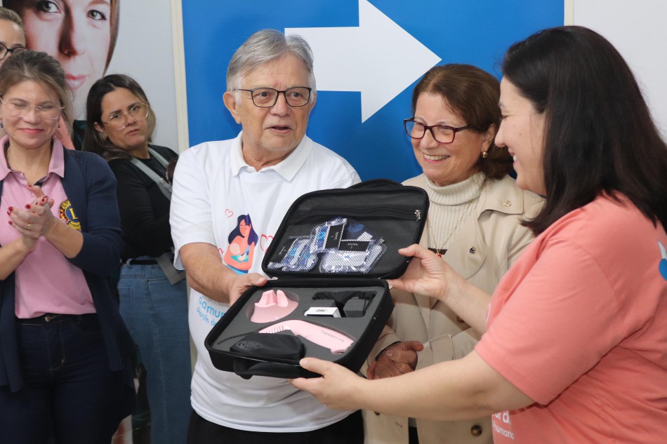 Tecnologia e afeto: Banco de Leite Humano recebe equipamento que acelera cicatrização e reduz inflamações