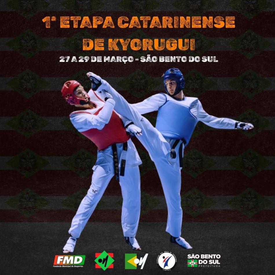 Equipes de judô e taekwondo de Blumenau participam de competições neste fim de semana