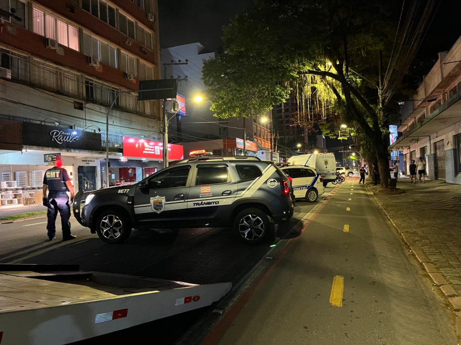 Blumenau intensifica fiscalização em motocicletas com escapamento alterado
